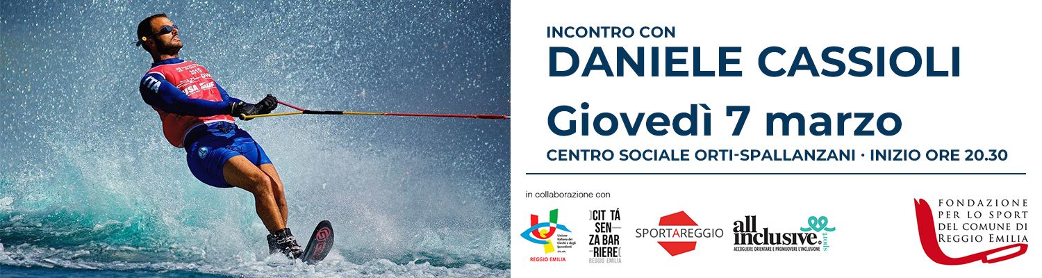 Incontro con Daniele Cassioli