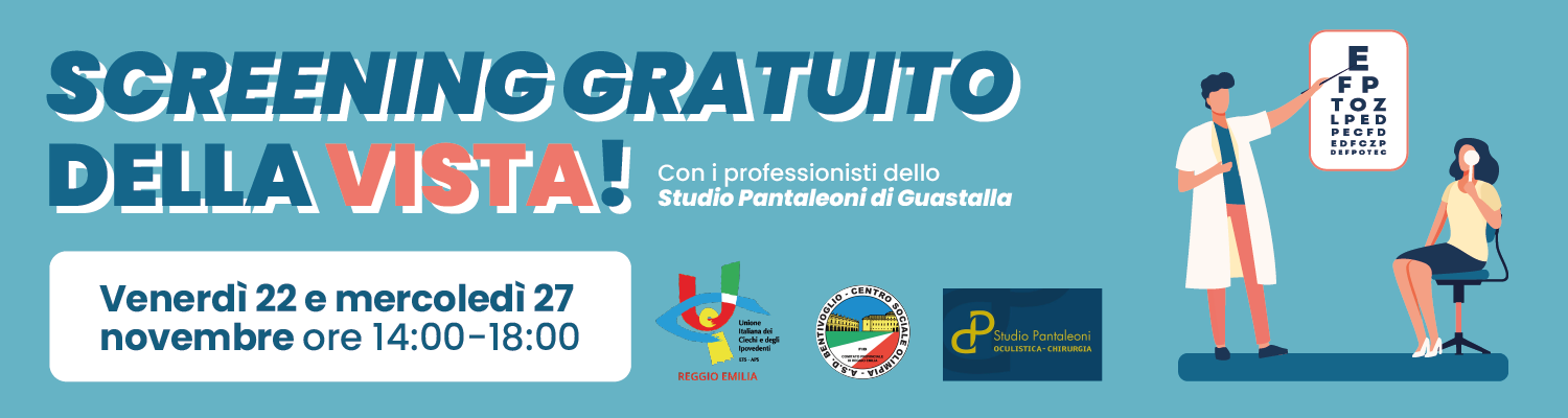 Screening gratuito della vista - 2024